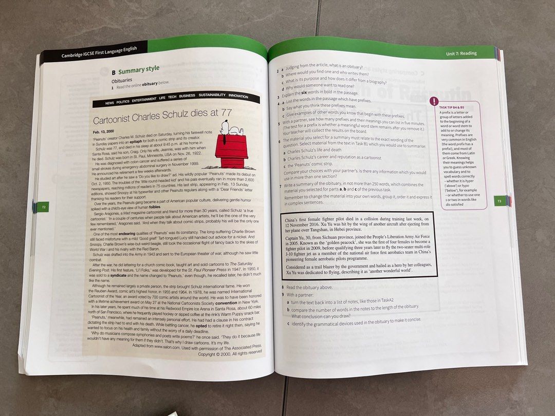 Cambridge igcse first language english coursebook 5th edition 
