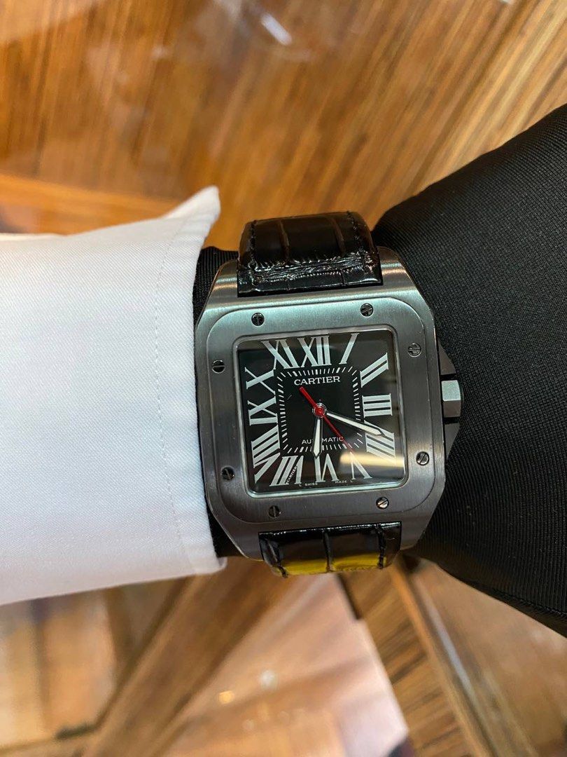 UNUSED CARTIER SANTOS 100 REF WSSA0006 51MM x 41MM AUTOMATIC YEAR