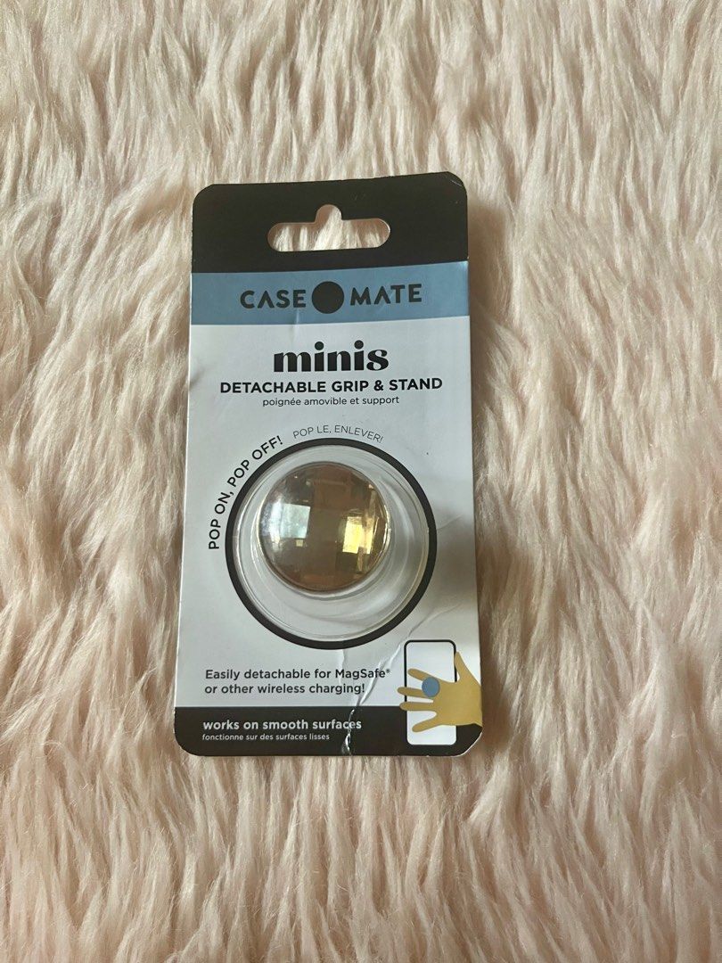 Case-Mate - MagSafe Magnetic Ring Stand - Champagne Crystal