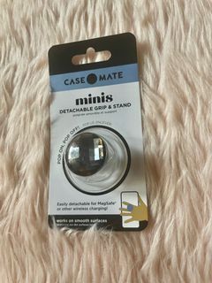 Case Mate Minis Detachable Phone Grip - Black Crystal