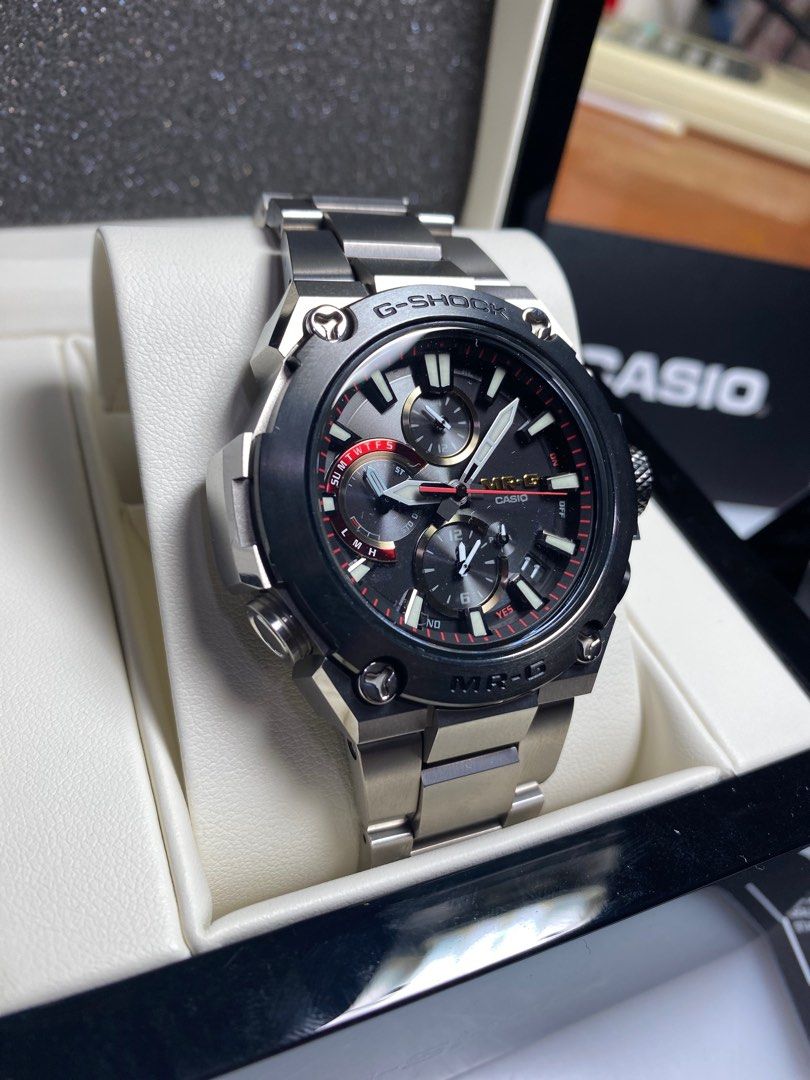 Casio G-shock MRG-B1000D-1A, 名牌, 手錶- Carousell