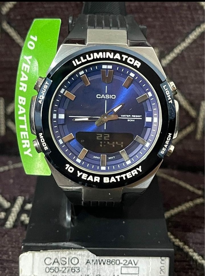 Casio amw 860 sales