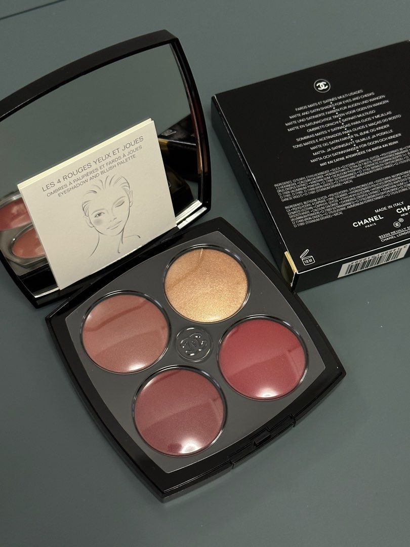 Chanel Eyeshadow palette limited edition, Beauty & Personal Care, Face,  Makeup on Carousell