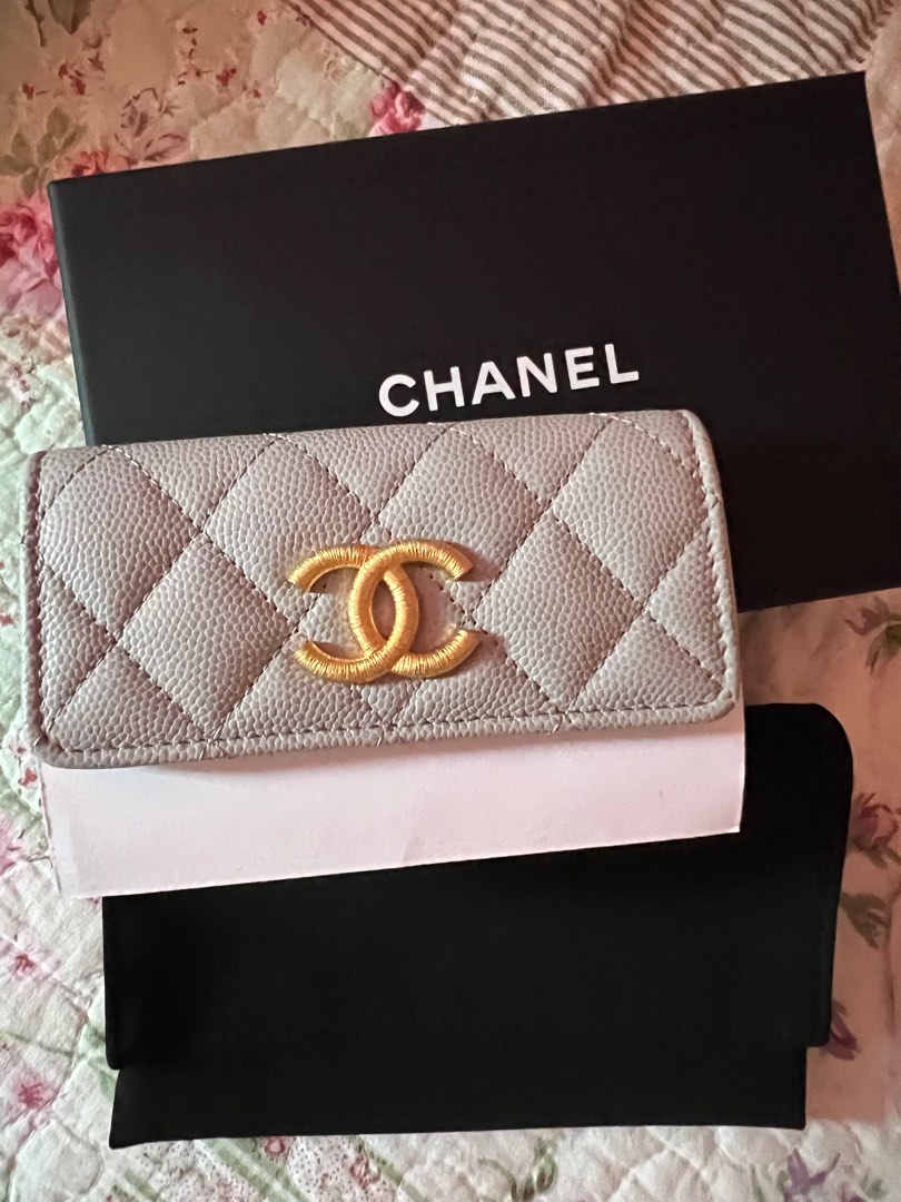 Chanel 19 CardHolder /Coin purse, Luxury, Bags & Wallets on Carousell