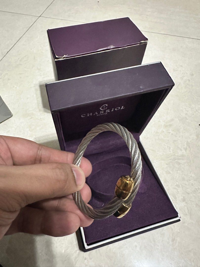 Charriol bangle celtic olive