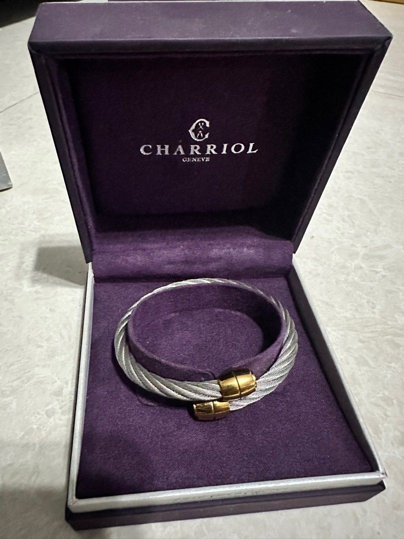 Charriol Celtic Olive Bangle- Two Toned, Luxury, Accessories on Carousell
