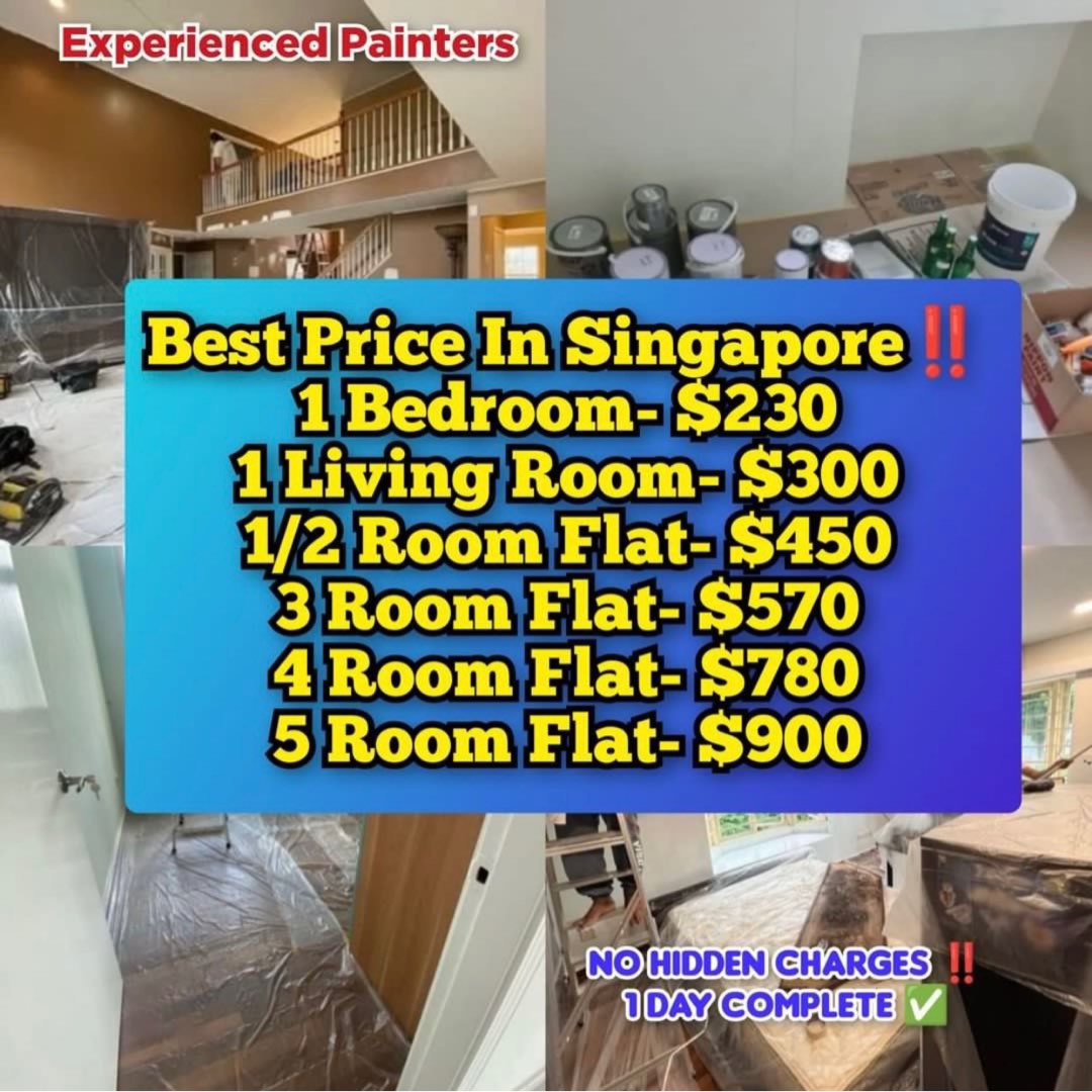 Cheap Painting Service/cheap painter/ Full plastering/touch up