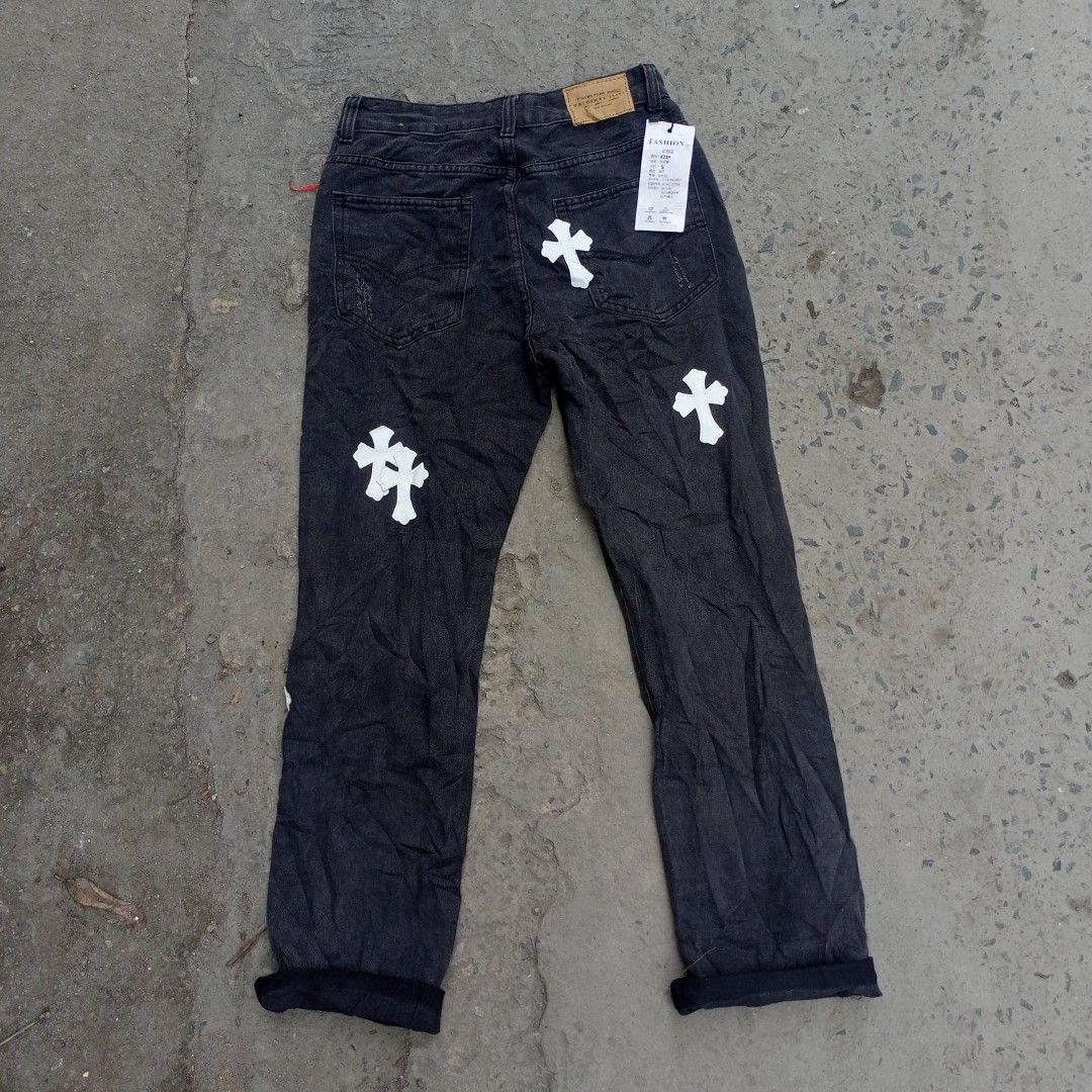 Chrome hearts bottoms ladies leggings, Luxury, Apparel on Carousell