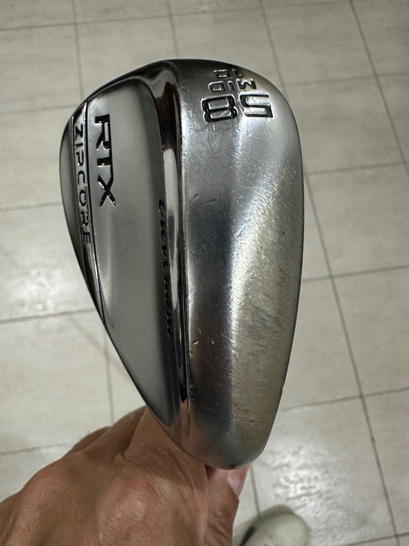 Cleveland RTX ZipCore 58 deg Wedge, Sports Equipment, Sports  Games, Golf  on Carousell