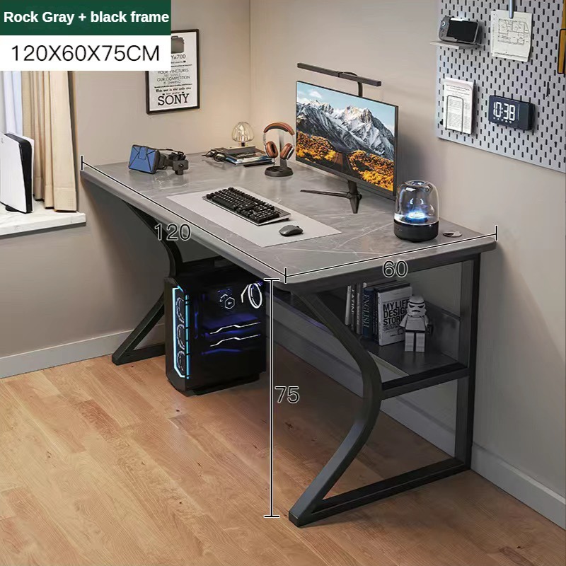 Computer desk study desk game desk, Furniture & Home Living, Furniture ...
