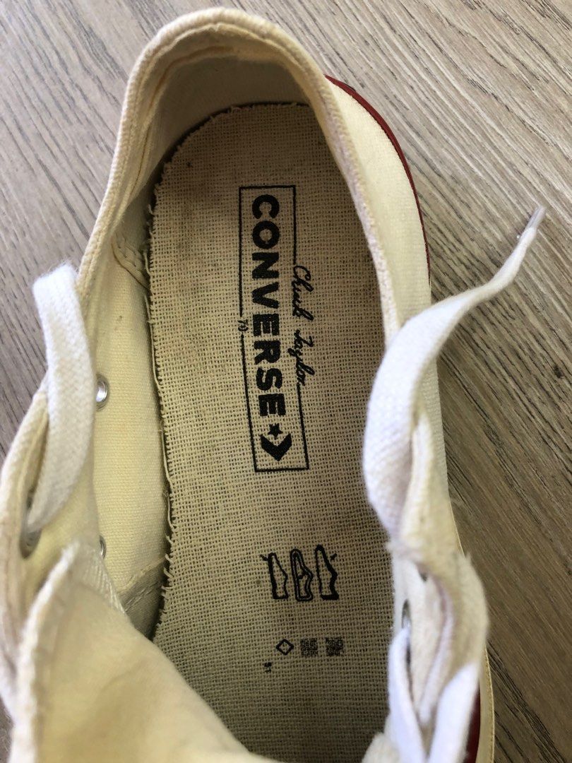 Converse Chuck Taylor All Star 70s Low White Fesyen Wanita