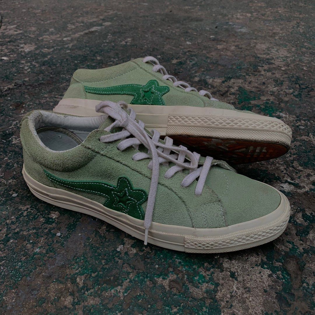 Converse one star ox tyler the creator golf le fleur jade lime new arrivals