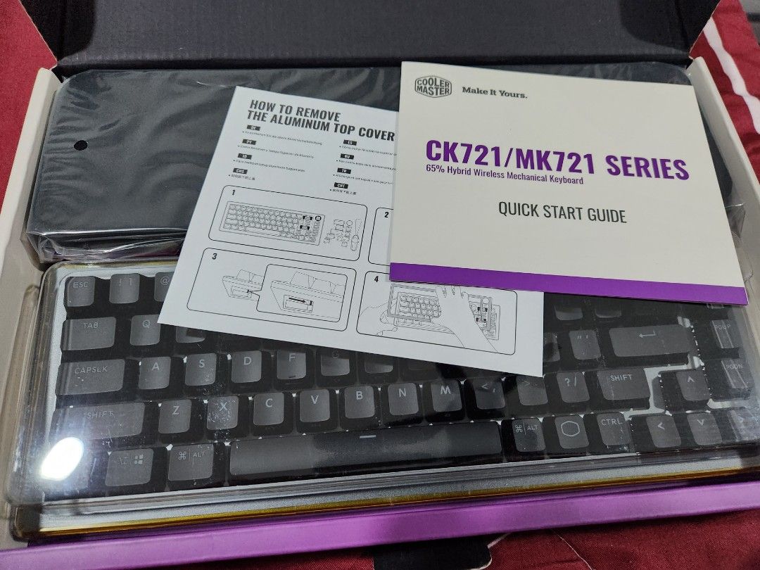 Cooler Master CK721 65 Wireless Mechanical Keyboard, Computers & Tech