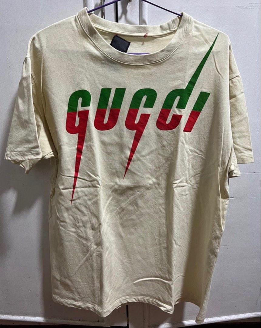 Gucci lightning clearance t shirt