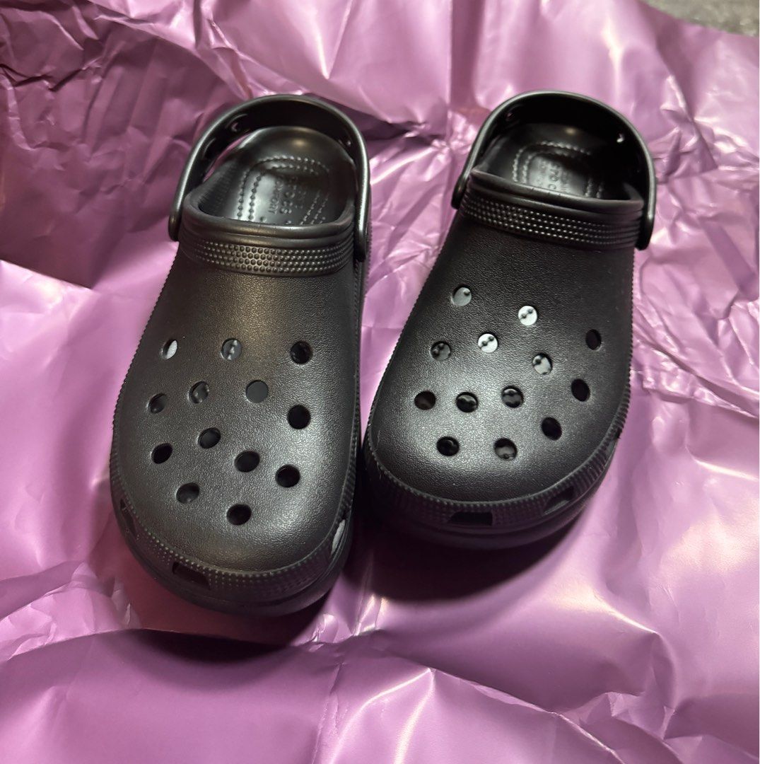 Crocs crush clogs kids size J4 35 36 Carousell