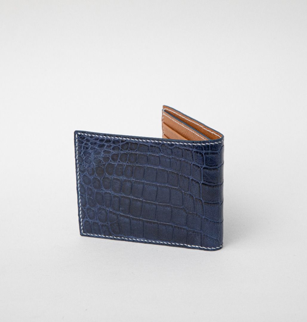 Genuine shop crocodile wallet