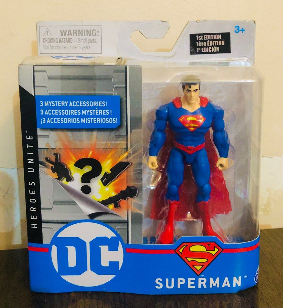 DC Comics 4-Inch Superman and Cyborg Action Figure 2-Pack (Category: Figurines & Statues) located in Manila. Submitted by kids_league_ph (Listing ID 1259596257, Image 3). Description: ‼️BUYER’s NOTE‼️ Available for same-day delivery via 3rd party couriers, please message us to order ✔️Brand new ✔️Guaranteed Original ✔️Collectible items ✔️Makes a perfect Christmas or birthday gift for kids ✔️On hand/ ready to ship items Features & details • 4-INCH