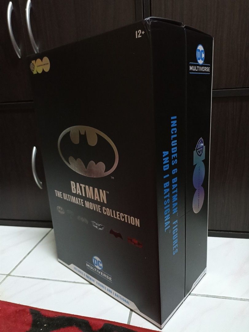 Dc multiverse the ultimate batman movie collection 6 pack figures ...