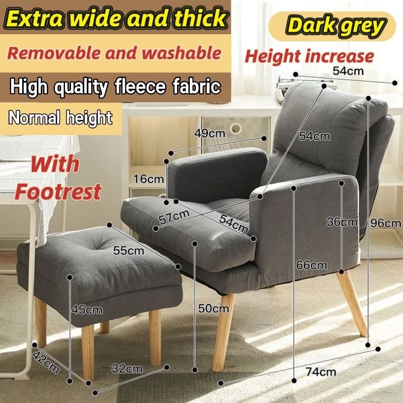 Enhanced multifunctional chair of single person sofa chair