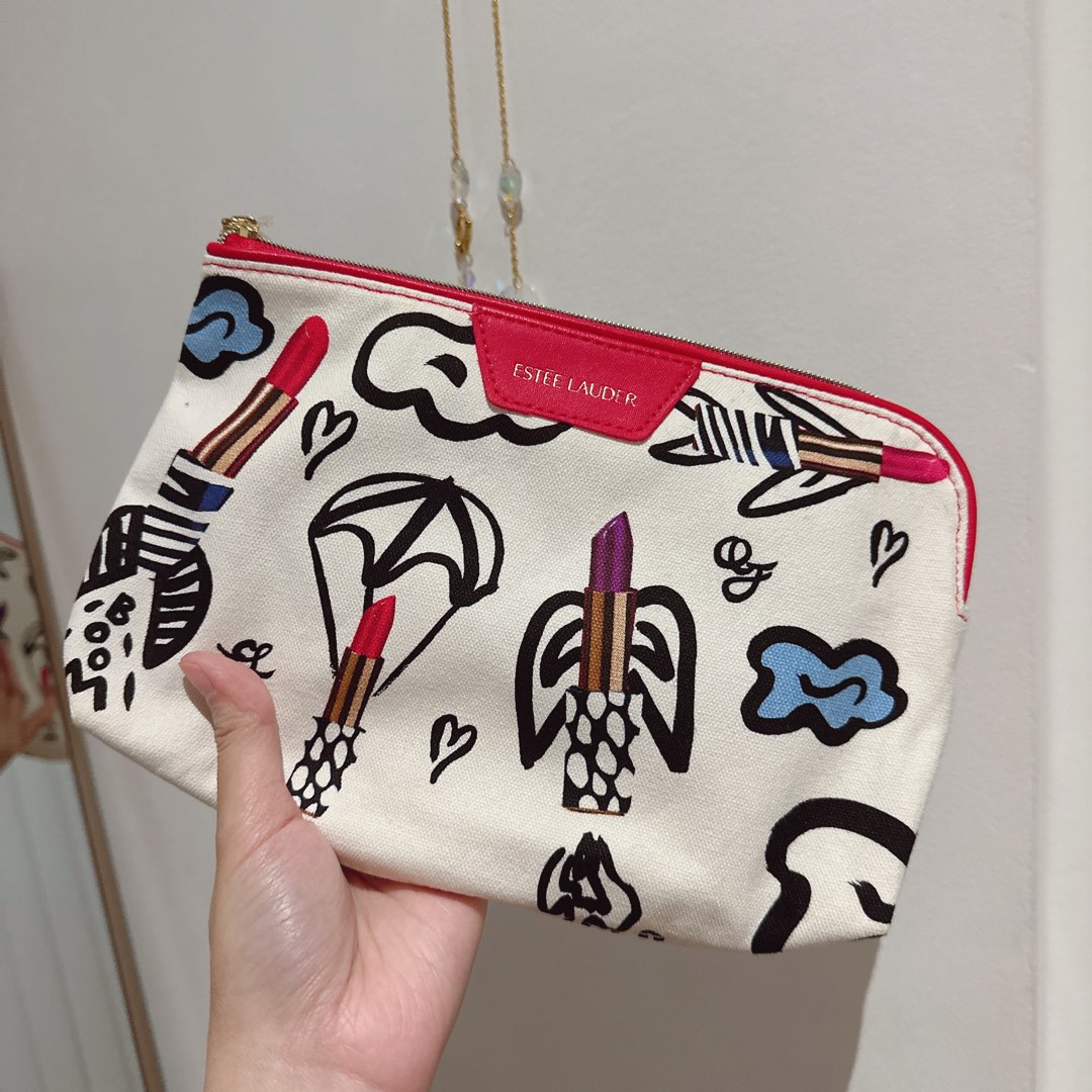 Estee Lauder Cosmetic Make Up Pouch, Women's Fashion, Bags & Wallets