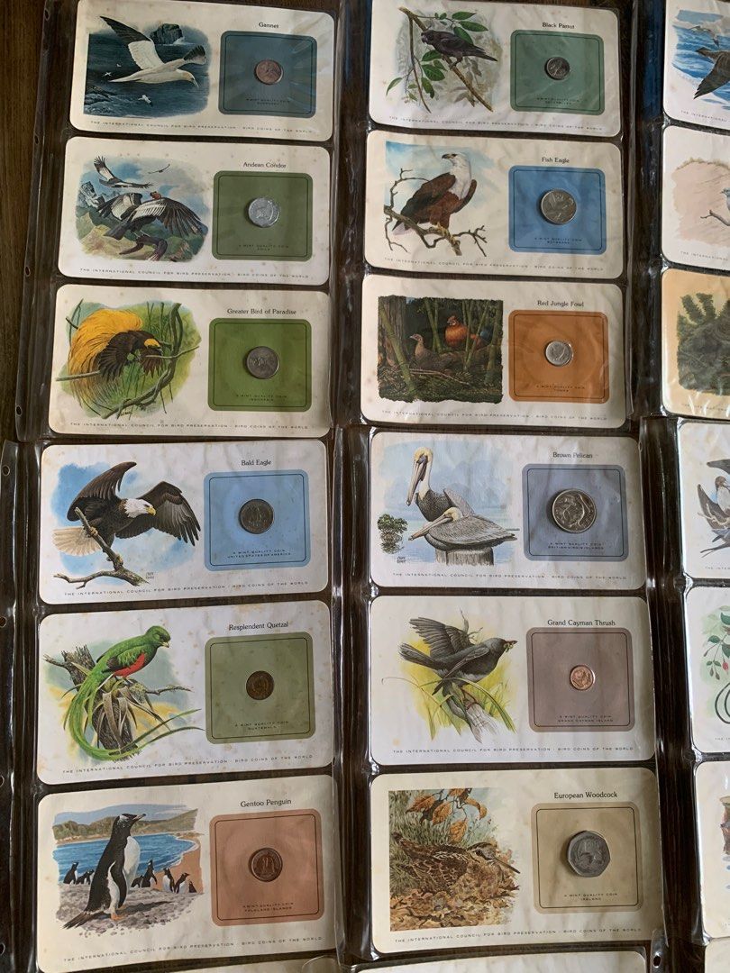 F540 - Birds of the World Coin Collection (31 Coins), Hobbies & Toys ...