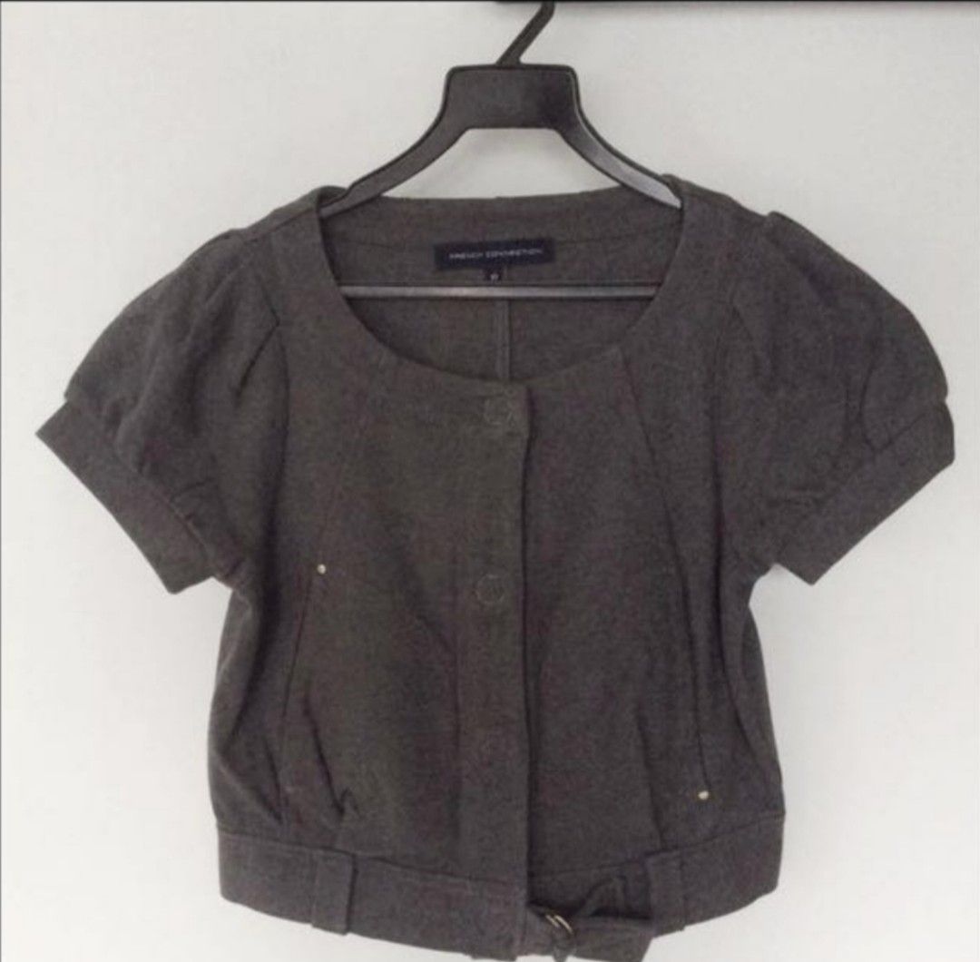 French connection 2024 black jacket