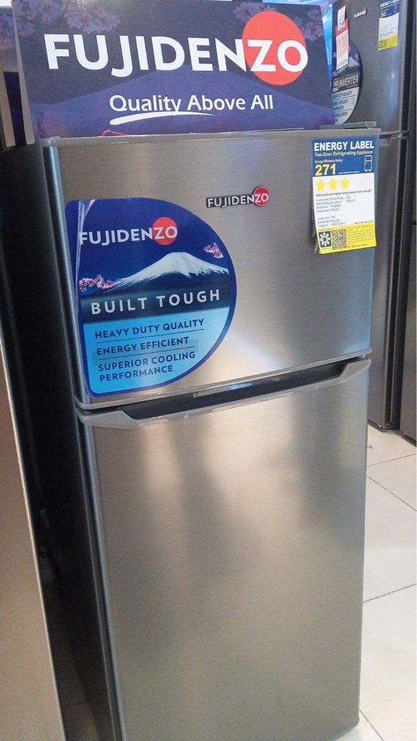 FUJIDENZO 2 DOOR DIRECT COOLING REFRIGERATOR, TV & Home Appliances