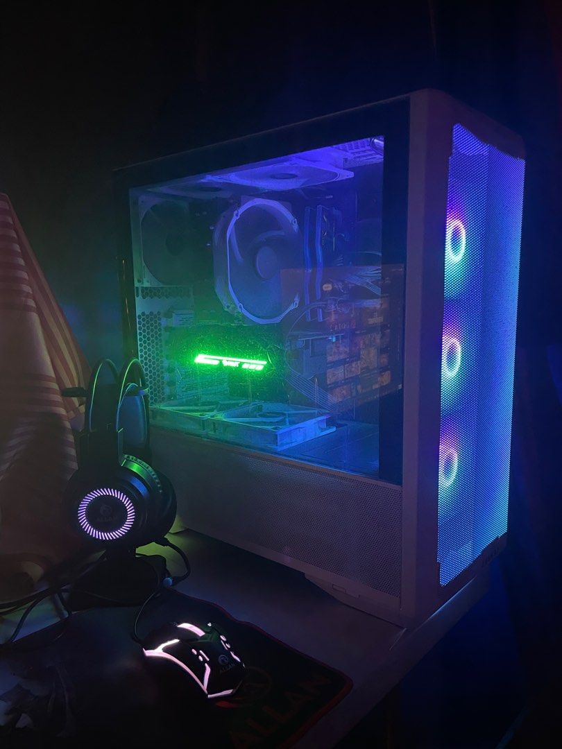 Gaming & Video Editing PC (Category: Desktops) located in Pasig City. Submitted by tonaps (Listing ID 1259561847, Image 2). Description: SALE or Pwede SWAP sa İPad Pro 12.9…. Offer lang po.. 👍👍👍 😎Gaming / Video Editing PC😎 Processor:👉 AMD Ryzen 7 3700X 8 core 16 Threads 3.6Ghz Motherboard:👉 Asus AM4 Tuf Gaming X570 Plus (WiFi) ATX (Upgradable to Ryzen 9) Video Card:👉 Palit GTX 1060 Jetstream 6Gb Memory:👉 Tuf Gaming T-Force Delta RGB 32Gb