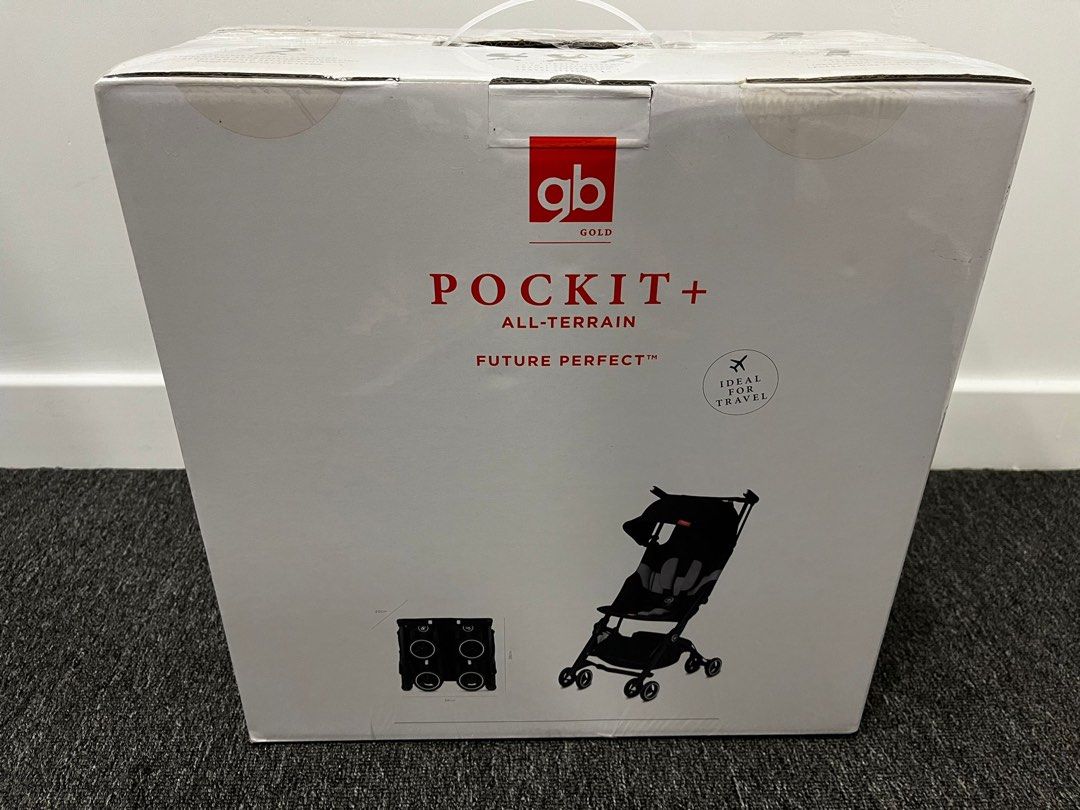 GB Pockit+ All Terrain 黑色, 兒童＆孕婦用品, 外出用品, 外出用品