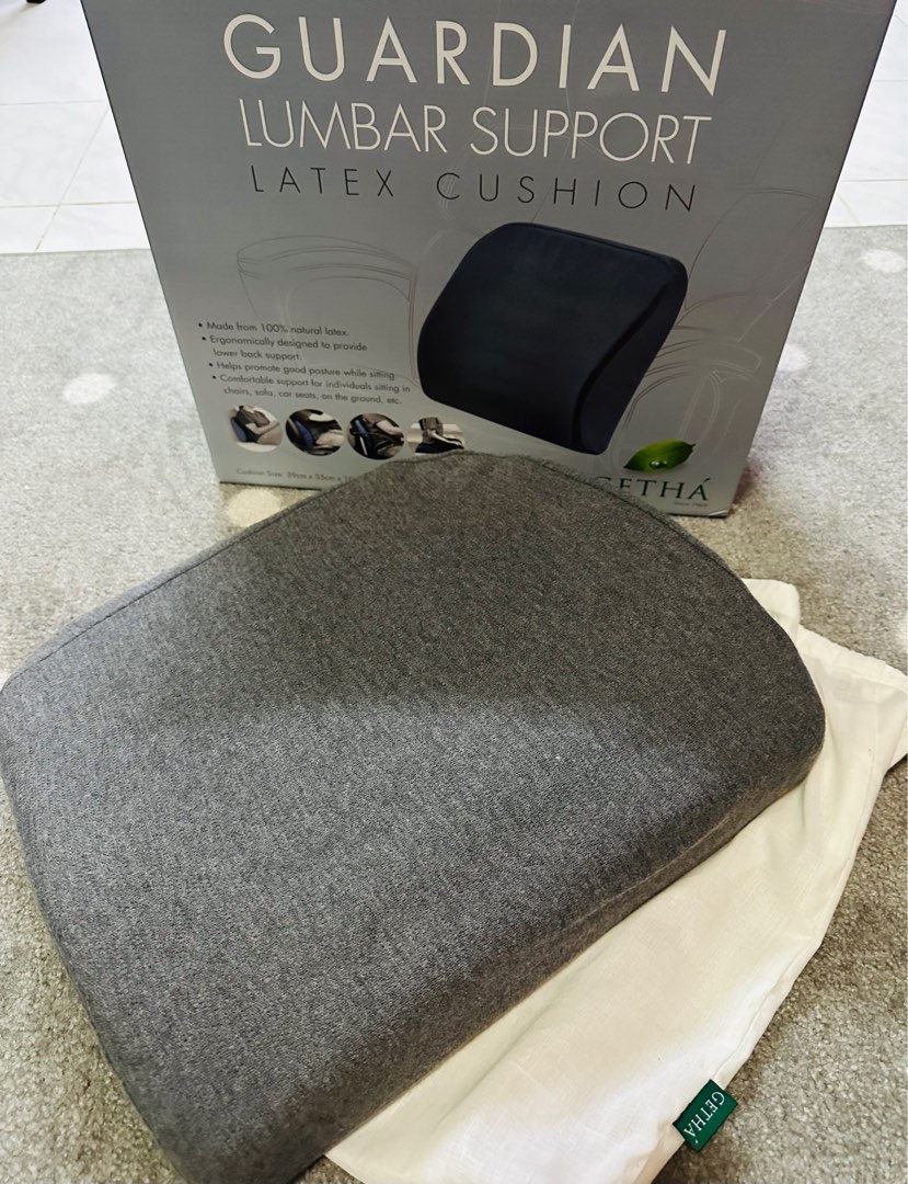 Getha Guardian Lumbar Support Latex cushion, Furniture & Home Living