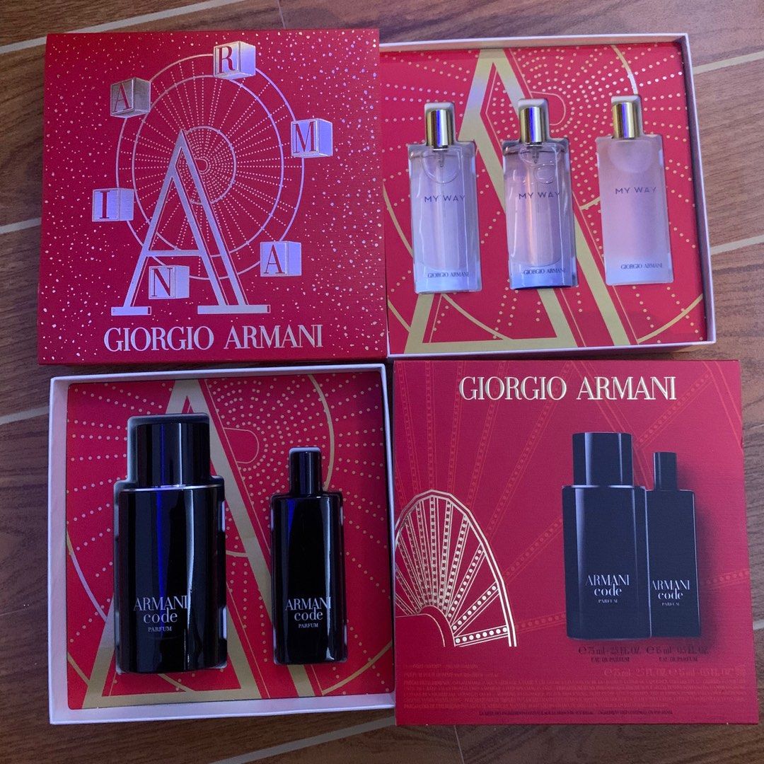 I bought myself an Armani Code giftset! Is there any difference between  these two bottles? : r/malegrooming