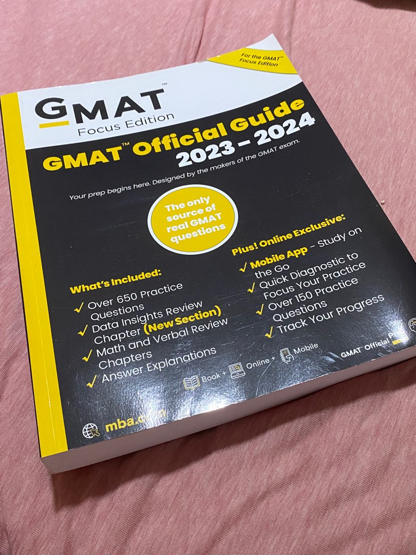 GMAT Official Guide 20232024, Focus Edition, Hobbies & Toys, Books