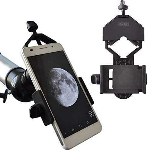 StarScope Adjustable Phone Mount - Dual Spring-Loaded Smartphone Telescope  Mount for Spotter Scope 