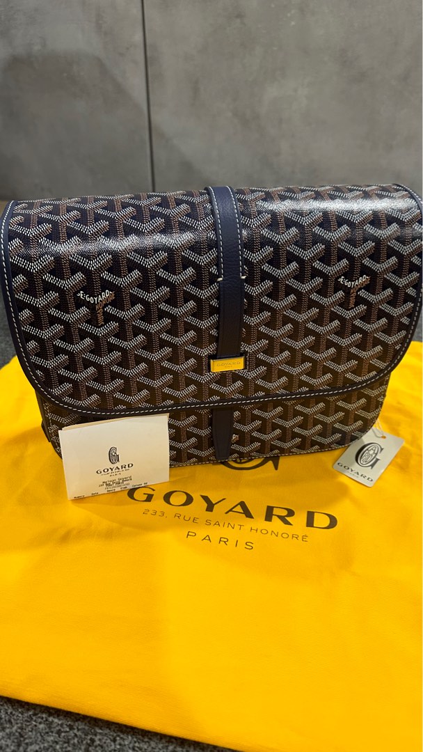 Goyard Belvedere MM Bag-Bordeaux, Luxury, Bags & Wallets on Carousell