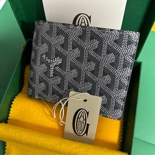 Goyard Victoire Wallet Grey