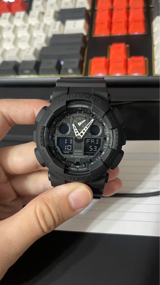 G SHOCK GA 100 WR Watch