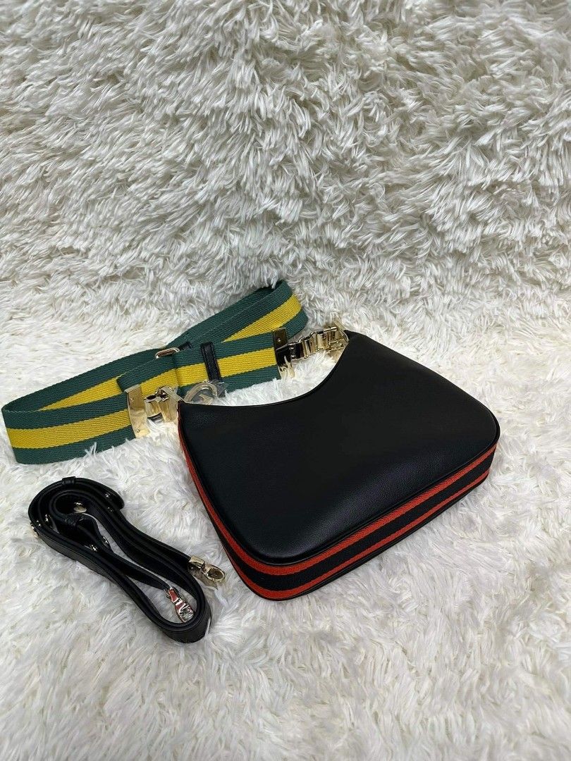 Gucci bag with guitar strap top