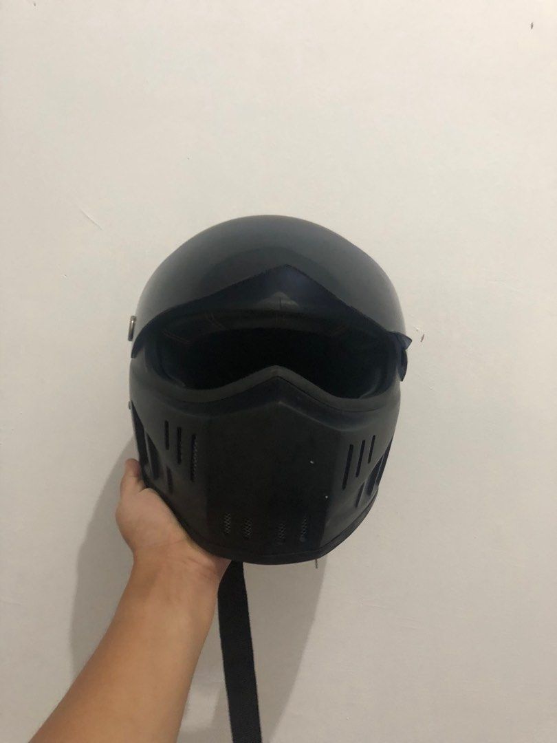Helmet Custom Bandit XXR Full Face Classic Vintage Retro