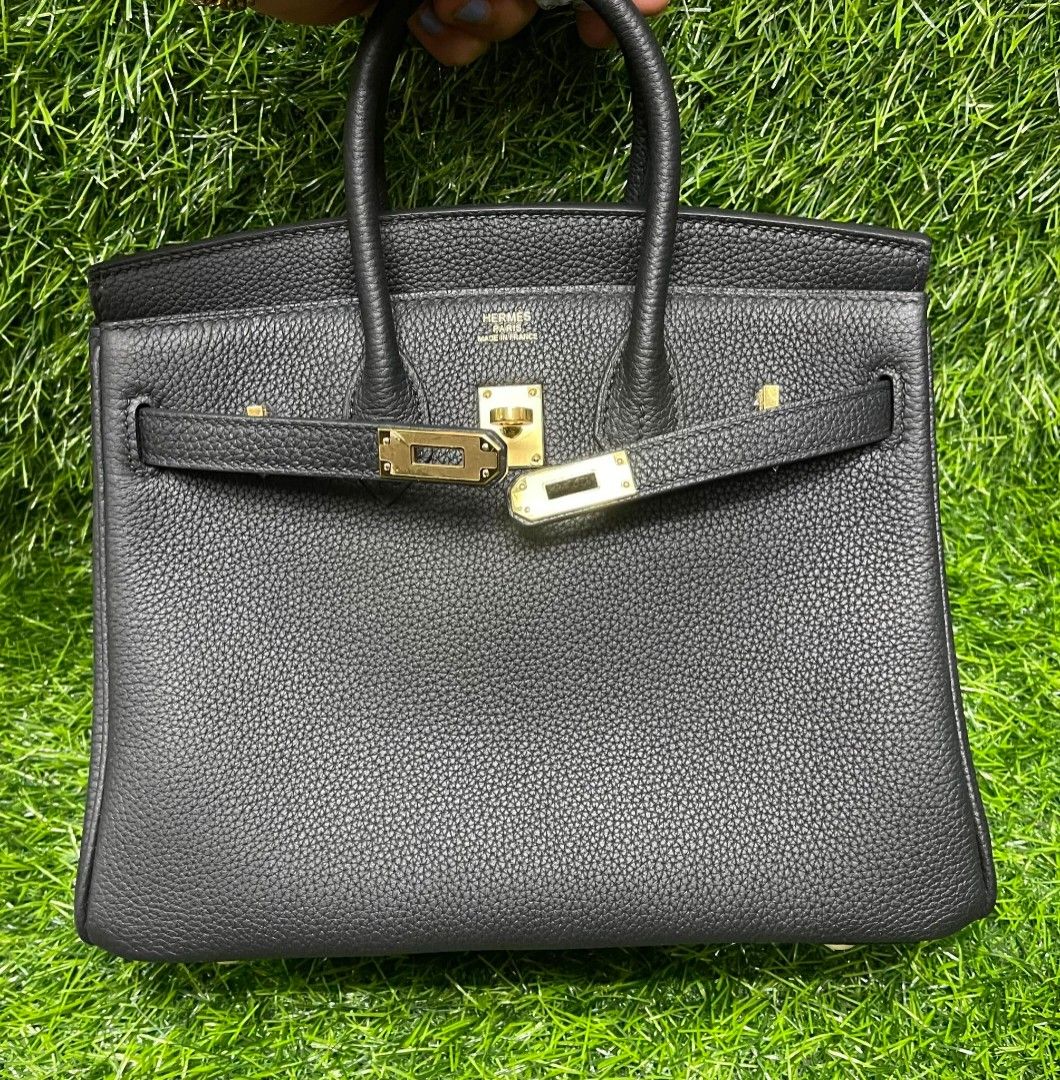Birkin 30 Black togo, Luxury, Bags & Wallets on Carousell