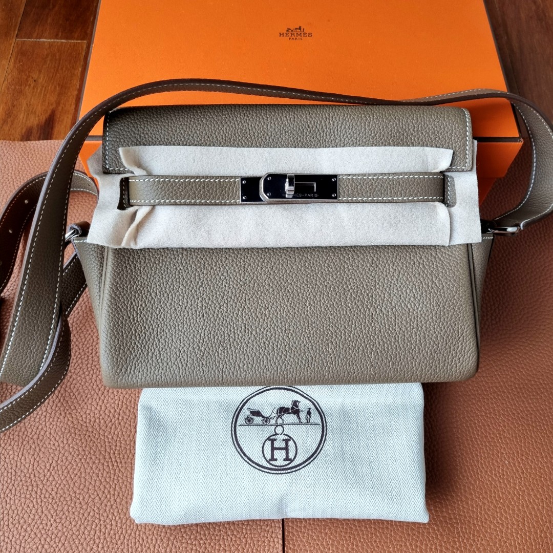 Hermes unisex New kelly messenger bag, Luxury, Bags & Wallets on Carousell