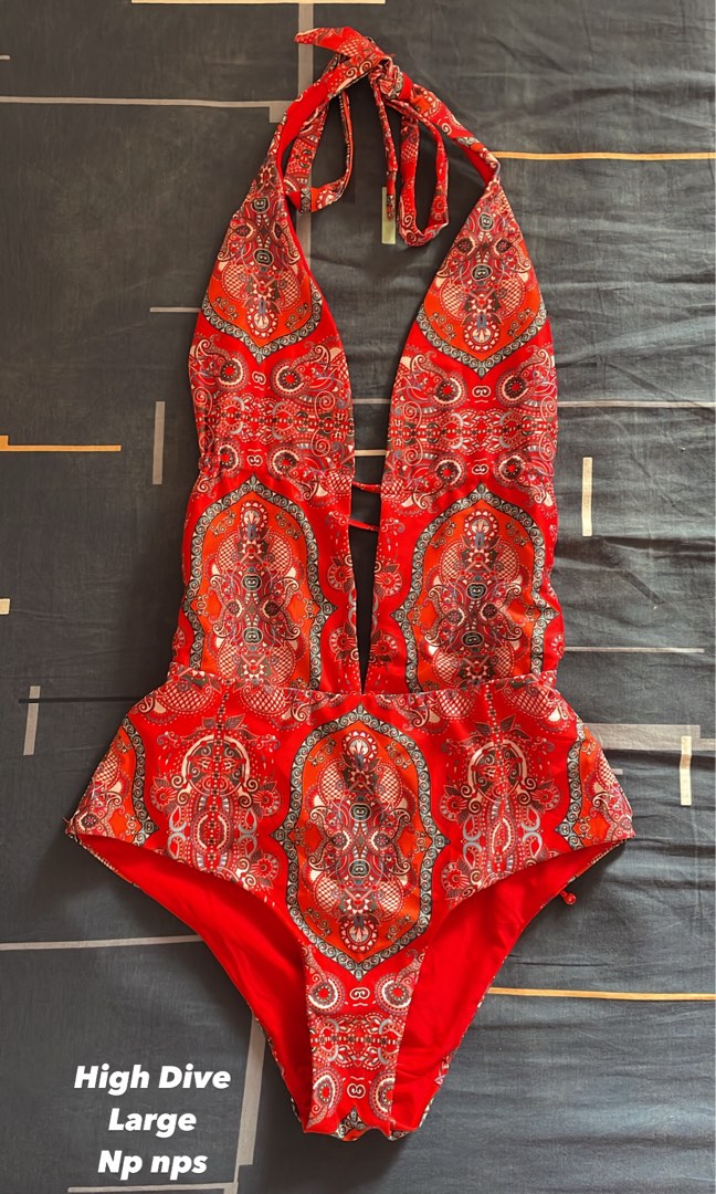 High Dive One Piece Swimsuit, Women's Fashion, Swimwear, Bikinis