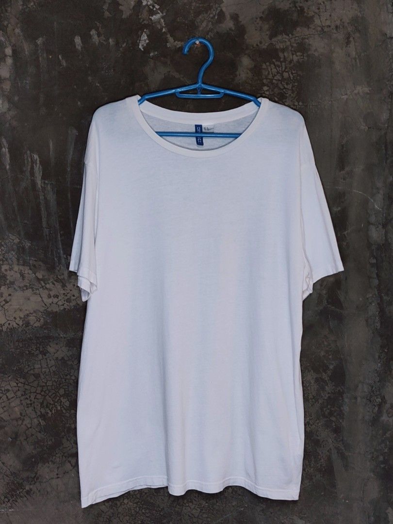 H M PLain white shirt Men s Fashion Tops Sets Tshirts Polo