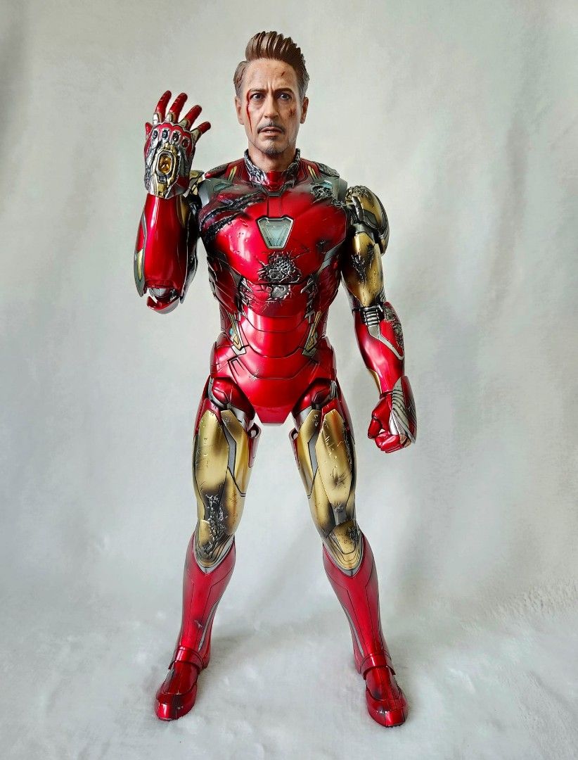 Figurine MMS Iron Man Mark LXXXV Battle Damaged Hot Toys