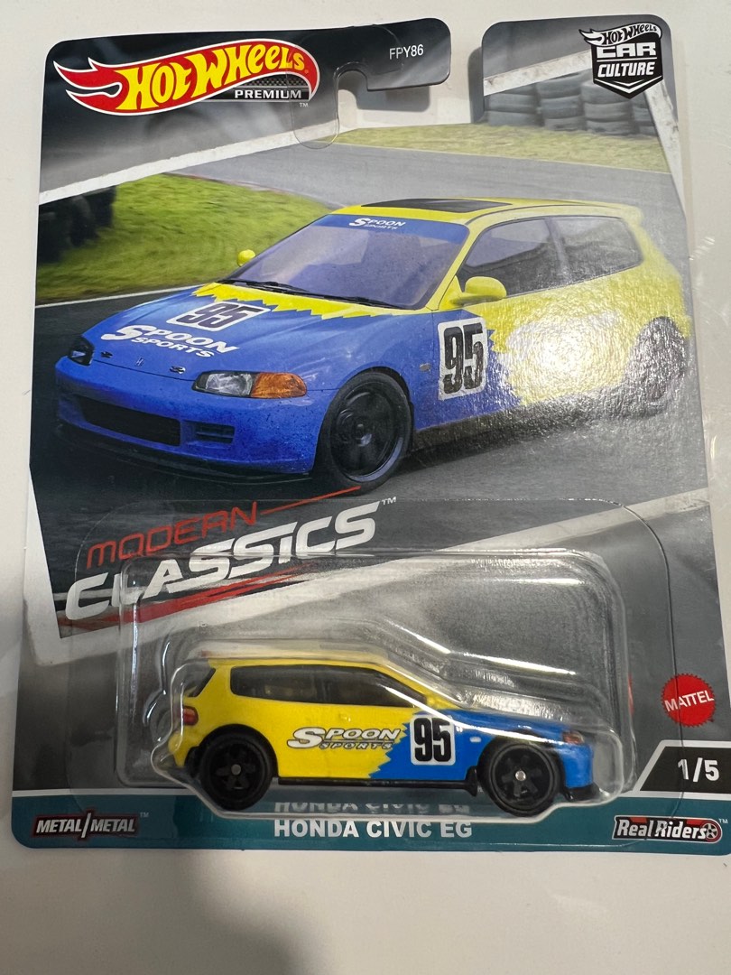 Hotwheels Honda Civic EG Spoon, Hobbies & Toys, Toys & Games on Carousell