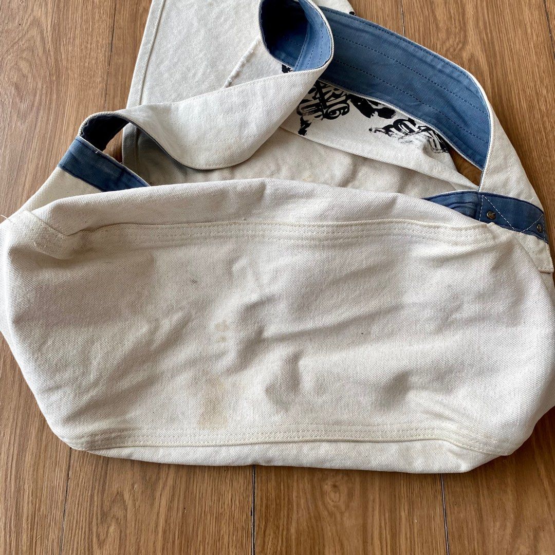 Hysteric Glamour Newspaper Bag Custom Stencil By AIE Handcraft  