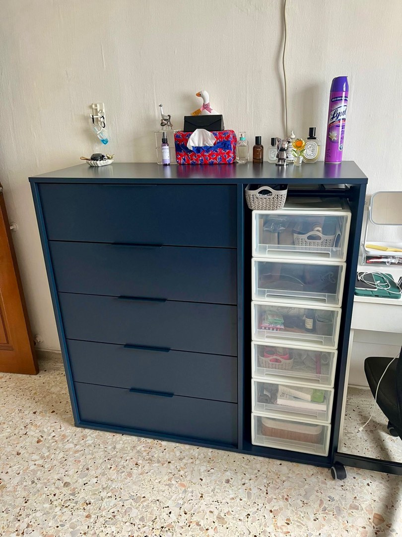 Ikea 2025 blue sideboard