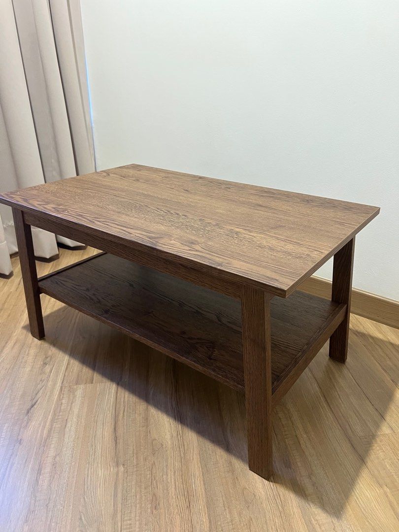 Lunnarp coffee shop table brown