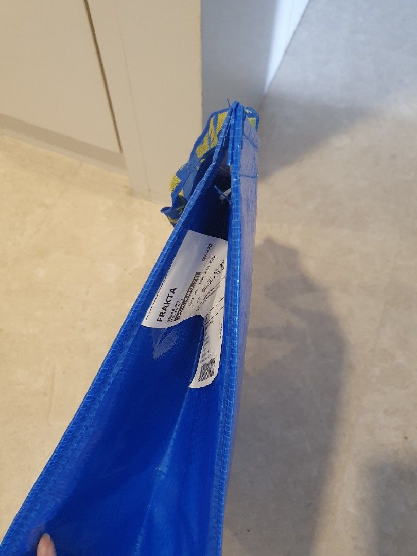 FRAKTA Cooler bag, blue - IKEA