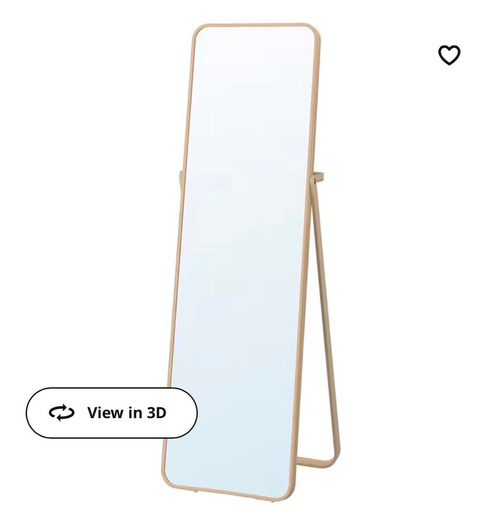 IKEA IKORNNES Standing Mirror, Furniture & Home Living, Home Decor