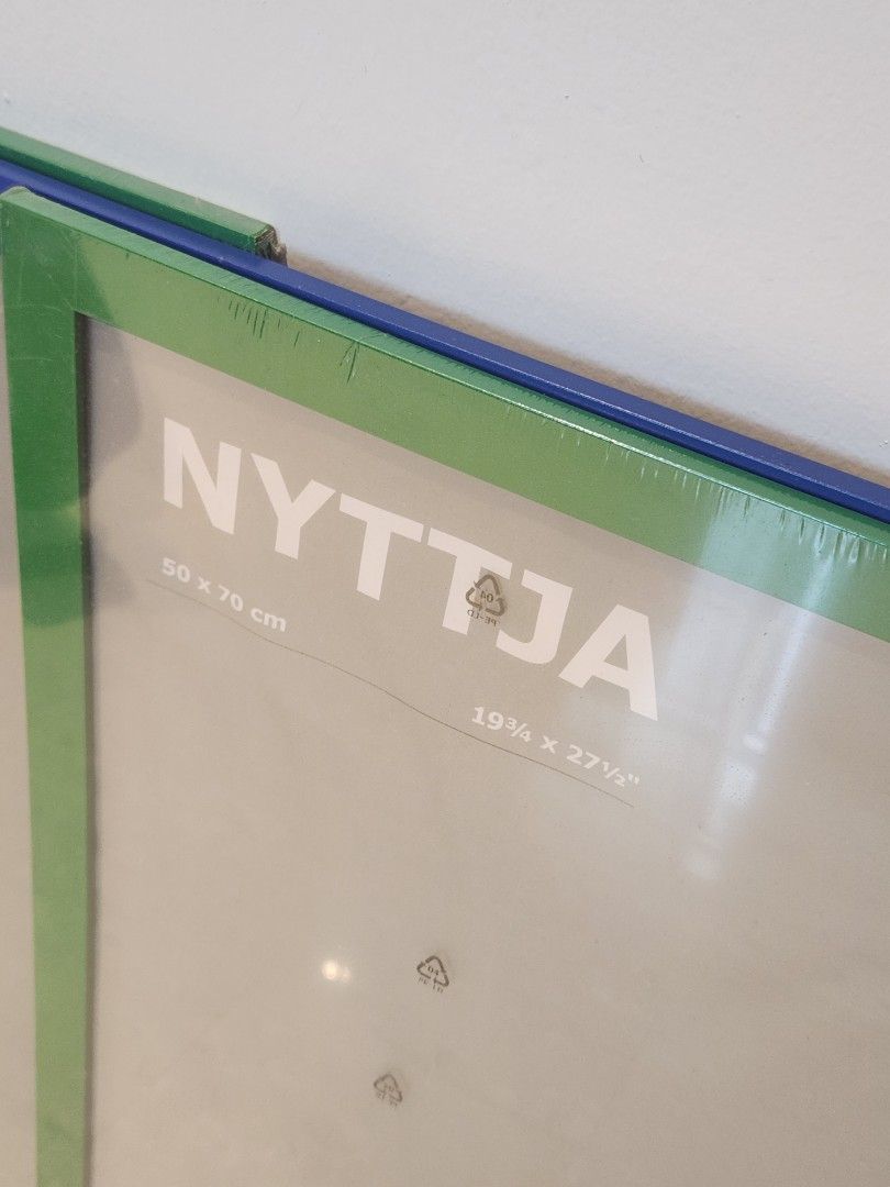 Ikea Nyttja Photo Frames (50 x 70cm) 3 Frames, Furniture & Home Living